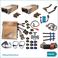Boma 7 Upgrade to 8 Joystick Electrical Bundle 40 Amp