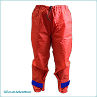 Centre Waterproof Trousers (L) (Blue)