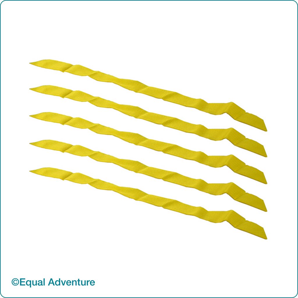 Image of Aquabac (Adult) Yellow Central Release Strap (Pack of 5)